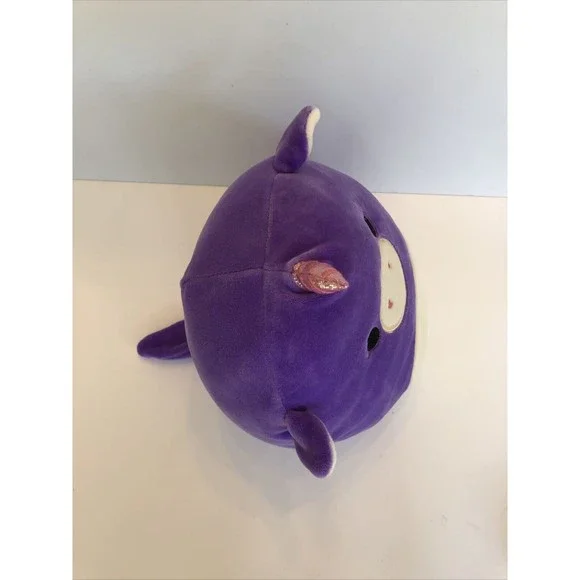 Kellytoy Squishmallow 8" Astrid Purple Unicorn Soft Plush Stuffed Animal Toy - Picture 5 of 8
